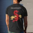 Chinese Dragon For Dragon Culture Lovers Prosperity Gift Mens Back Print T-shirt Gifts for Him