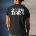 Class Of 2024 Volleyball Senior 2024 Volleyball Men's T-shirt Back Print Gifts for Him