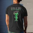 Class Of 2023 Graduation Alien Graduate Funny Grad Sci Fi Mens Back Print T-shirt Gifts for Him