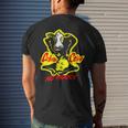 Cobra Cow No Moocy Satire Humor Men's Back Print T-shirt Gifts for Him