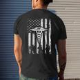 Combat Medic Us Flags Usa American Military Men's T-shirt Back Print Gifts for Him