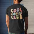 Cool Cousins Club Family Matching Group Men's T-shirt Back Print Gifts for Him