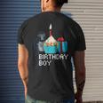 Cool Gorilla Tag Birthday Party Vr Gamer Kids Ns Mens Back Print T-shirt Gifts for Him