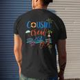 Cousin Crew 2023 Beach Vacation Matching Summer Family Trip Mens Back Print T-shirt Gifts for Him