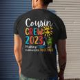 Cousin Crew 2023 For Summer Vacation Beach Family Matching Mens Back Print T-shirt Gifts for Him