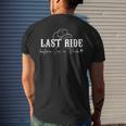 Cowgirls Nashville Bachelorette Ride Before Im A Bride Mens Back Print T-shirt Gifts for Him