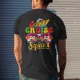 Cruise Squad 2023 Family Vacation Matching Family Junenth Mens Back Print T-shirt Gifts for Him