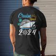 Cruise Squad 2024 Family Vacation Matching Family Group Men's T-shirt Back Print Gifts for Him