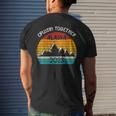 Cruisin Together Alaska 2023 Matching Family Friends Group Mens Back Print T-shirt Gifts for Him