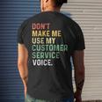 Customer Service Representative Coworkers Appreciation Men's T-shirt Back Print Gifts for Him