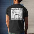 Czechoslovakian Wolfdog Dog Lover Men's T-shirt Back Print Gifts for Him