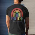 Dare To Be Yourself Love Is Love Gay Pride Month Lgbtq Men's T-shirt Back Print Gifts for Him