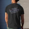 Darling I'm A Nightmare Dressed Like A Daydream Quotes Men's T-shirt Back Print Gifts for Him
