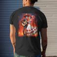 Dia De Los Muertos Skeletons Dancing Mexican Day Of The Dead Men's T-shirt Back Print Gifts for Him