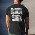 Dinosaurus Rex Boy Gifts Monster Scary Retro Mens Back Print T-shirt Gifts for Him