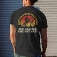 Dirt Bike Grandpa Vintage Motocross Mx Motorcycle Biker Men's Back Print T-shirt Gifts for Him