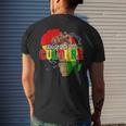 Do It For-The-Culture Junenth Map Black History Month Mens Back Print T-shirt Gifts for Him