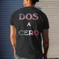 Dos A Cero Usa Vs Mexico Game By Flags Men's T-shirt Back Print Gifts for Him