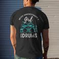 Drummer Girls Gift Never Underestimate A Girl With Drums Mens Back Print T-shirt Gifts for Him Drummer Girls Gift Never Underestimate A Girl With Drums Mens Back Print T-shirt Gifts for Him