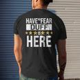 Duff Name Gift Have No Fear Duff Is Here Mens Back Print T-shirt Gifts for Him
