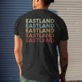 Eastland Texas Eastland Tx Retro Vintage Text Men's T-shirt Back Print Gifts for Him