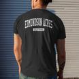 Edmundson Acres California Ca Vintage Athletic Sports Men's T-shirt Back Print Gifts for Him