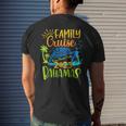 Family Cruise 2023 Bahamas Cruising Together Squad Matching Mens Back Print T-shirt Gifts for Him