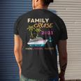Family Cruise 2023 Making Memories Summer Matching Vacation Mens Back Print T-shirt Gifts for Him
