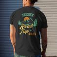 Family Road Trip 2023 Camping Crew Vacation Holiday Trip Mens Back Print T-shirt Gifts for Him