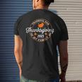 Family Thanksgiving 2023 Thankful For My Tribe Group Autumn Men's T-shirt Back Print Gifts for Him