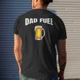Fathers Day Birthday Great Gift Idea Dad Fuel Fun Funny Mens Back Print T-shirt Gifts for Him