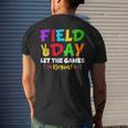 Field Day Let The Games Begin Cool Men's Back Print T-shirt Gifts for Him