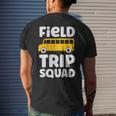 Field Trip Squad School Bus Field Day Vibes 2023 Men's T-shirt Back Print Gifts for Him