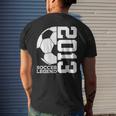 Football 10Th Birthday Soccer Legend 2013 Mens Back Print T-shirt Gifts for Him