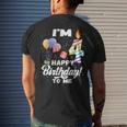 Four 4Yr 4Th Birthday Happy Birthday Boys Girls 4 Years Old Mens Back Print T-shirt Gifts for Him