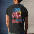 You Free Tonight Eagle Happy 4Th Of July Men's Back Print T-shirt Gifts for Him