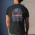 Funny 4Th Of July Fireworks Director Gift Mens Back Print T-shirt Gifts for Him