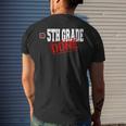 Funny 5Th Grade Done End Of Year - Last Day Of School Youth Mens Back Print T-shirt Gifts for Him