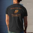 Dessert Pecan Pie Here For The Pecan Pie Men's T-shirt Back Print Gifts for Him