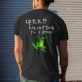 Funny Frog Apparel Gift For Men Gifts For Frog Lovers Funny Gifts Mens Back Print T-shirt Gifts for Him