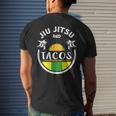 Jiu Jitsu Taco Brazilian Bjj Apparel Men's T-shirt Back Print Gifts for Him