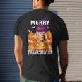 Joe Biden Confused Merry Thanksgiving For Halloween Men's T-shirt Back Print Gifts for Him
