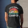 Funny Little Happy Camper Kid Boy Girl Toddler Smore Camping Camping Funny Gifts Mens Back Print T-shirt Gifts for Him