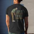 And Rude Golf Drink And Drive- Adult Humor Men's T-shirt Back Print Gifts for Him