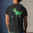 T Rex Dinosaur Golf For Golfer Men's T-shirt Back Print Gifts for Him