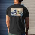 Funny Taco Taco Lover Mexican Food Funny Surfer Taco Mens Back Print T-shirt Gifts for Him