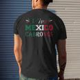 Viva Mexico Cabrones Mexico Independence Flag Pride Men's T-shirt Back Print Gifts for Him