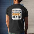 On Gameday Football We Wear Orange And Black Leopard Print Men's T-shirt Back Print Gifts for Him