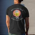 Getting Old Is Not For Sissies Humorous Senior Citizen Men's T-shirt Back Print Gifts for Him