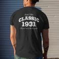 Gift For 89 Year Old Vintage Classic Car 1931 89Th Birthday Mens Back Print T-shirt Gifts for Him